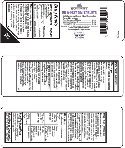ed-01.jpg PRINCIPAL DISPLAY PANEL - 100 Tablet Bottle Label - ed 01