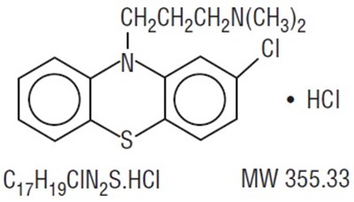 Chemical Structure (Chlorpromazine Str)
