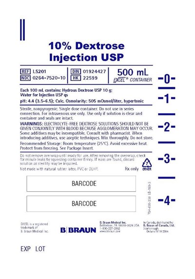 dextrose-5-10-percent-in-excel-6.jpg 500 mL Container Label L5201 - dextrose 5 10 percent in excel 6