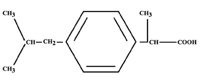 Ibuprofen 800 mg Structural Formula (Ibuprofen800mgstructuralformula)