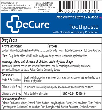 PRINCIPAL DISPLAY PANEL - 10 gms Tube Label - nsmkit 02