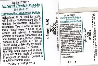 Dry Cough Label 1 (Nhs Dry Cough 1)