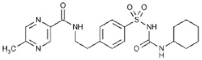 Chemical Structure (Glipizide Str)