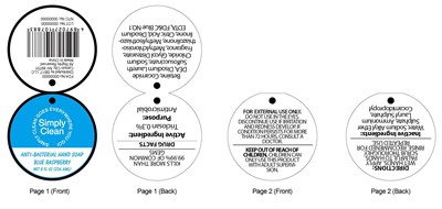 Image Of Bottle Hangtag (Label 8brp)