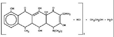 Chemical Structure (Doxycycline 01)