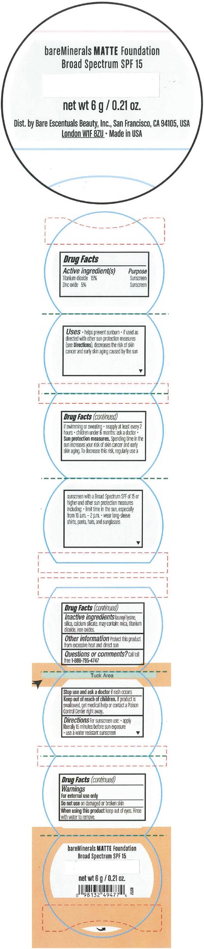 Principal Display Panel (6 g Jar Label)