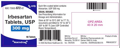 789 (Irbesartan 300mg 90s Daman)