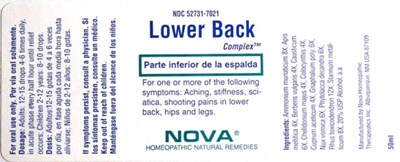 Lower Back Complex Bottle (Nova Lowerback Bottle)