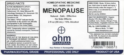 2oz Bottle Label (Menopause)