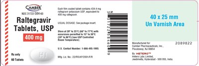 Raltegravirtab400mglabel (Raltegravirtab400mglabel)