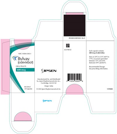 Principal Display Panel (600 mcg Capsule Bottle Carton)