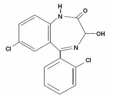 structure - lorazepam oral concentrate usp 1