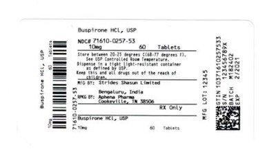 Bottle Label 10 mg (71610 0257 53)