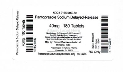 Bottle Label 40 mg (71610 0099 80)