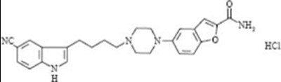 vilazodone-hydrochloride-structure.jpg vilazodone hydrochloride structural formula - vilazodone hydrochloride structure