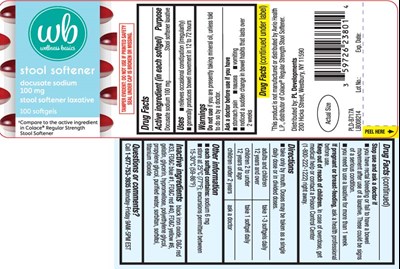 Docusate Sodium 100 mg (Docusate Sodium 2 Tone 100 mg Softgels Pat Wellnes 1)