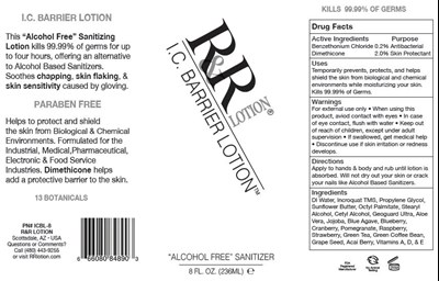 Principal Display Panel - 236 mL Bottle Label - ic barrier 01