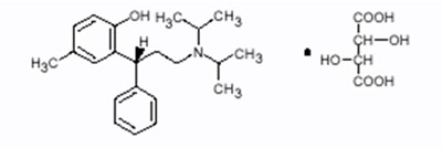 tolterodine-01.jpg Chemical Structure - tolterodine 01