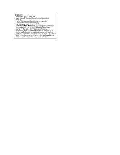 Dosage And Administration (Directions)