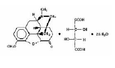 Hydrocodone Bitartrate Structural Formula (Hydrocodonebitartratestructuralformula)