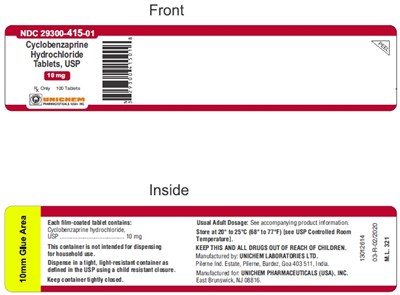 Cyclobenzaprine Hydrochloride Tablets, Usp 10 mg (5cbe5633 F7a5 4357 Bb0d Ee421bd71c50 05)