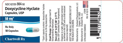Principal Display Panel (50 mg Capsule Bottle Label)