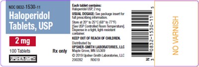 haloperidol-04.jpg PRINCIPAL DISPLAY PANEL - 2 mg Tablet Bottle Label - haloperidol 04