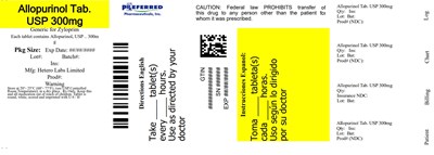 Allopurinol Tab USP 300mg - allopurinoltablets300mg90s