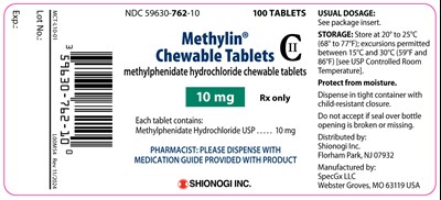 methylin-chewable-tablets-4.jpg Methylin Chewable Tablets 10 mg bottle label - methylin chewable tablets 4