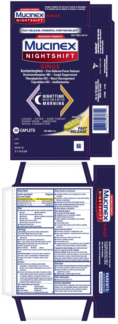 Principal Display Panel (20 Caplet Blister Pack Carton)