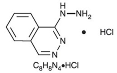 Hydralazine Hydrochloride Structural Formula (92acaa5e 4231 4391 90aa 81ed4cf1c21c 01)