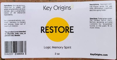 Principal Display Panel (2 oz Bottle Label)