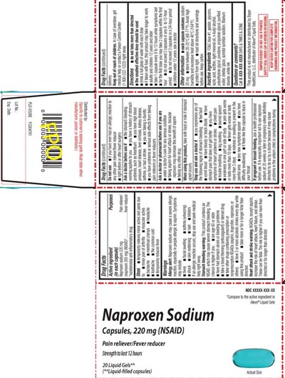 Naproxen Sodium 220 mg (naproxen 200 mg) (nsaid)* *nonsteroidal Anti-inflammatory Drug (Naproxen Sodium 220 mg Capsules Pur 1)