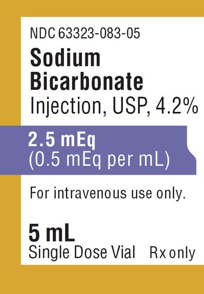 sod0d-0005-01.jpg PACKAGE LABEL - PRINCIPAL DISPLAY – Sodium Bicarbonate 4.2% Single Dose Vial Label - sod0d 0005 01