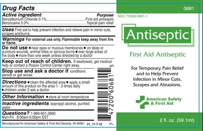 Principal Display Panel – Bottle Label (Ant0j 0000 01)