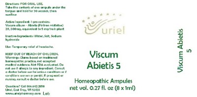 Viscumabietis5ampules