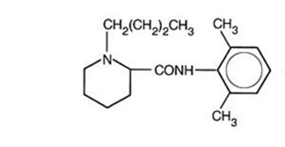 bupivacaine-01.jpg structure - bupivacaine 01
