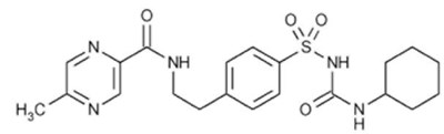 Glipizide-structure (Glipizide Structure)