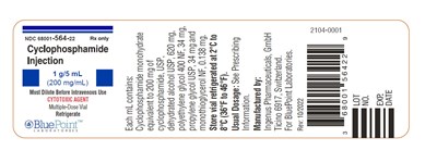 Cyclophophamide Injection 1g/5ml Vial Label (C7b7a033 56d0 4a09 Ae61 724be73f8114 05)