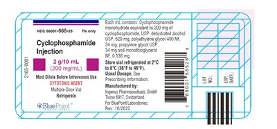 c7b7a033-56d0-4a09-ae61-724be73f8114-07.jpg Cyclophophamide Injection 2g/10ml vial label - c7b7a033 56d0 4a09 ae61 724be73f8114 07