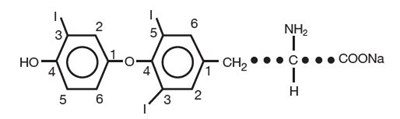 chemical-structure - Liothyronine 01
