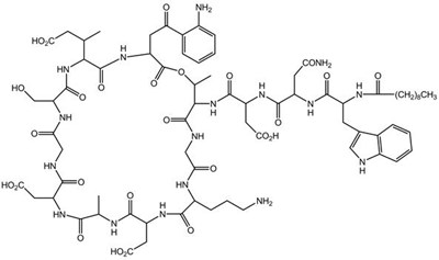 Chemical Structure (Cubicin Rf 01)