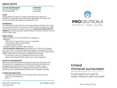 Principal Display Panel – 53 G Bottle Label (Pro2e 0000 01)