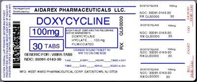Image Label (Doxycycline Hyclate Tab 100mg For Westward 2)