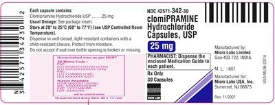 Clomipramine Lbl A