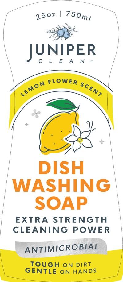 JuniperClean_Label_DishwashingSoap_SqueezeBottle_750ml_LemonFlower_V7-01.jpg Lemon front - JuniperClean Label DishwashingSoap SqueezeBottle 750ml LemonFlower V7 01