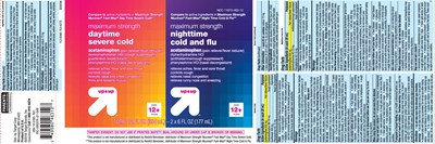Acetaminophen 650 mg, Diphenhydramine HCI 25 mg, Phenylephrine HCI 10 mg Acetaminophen 650 mg, Dextromethorphan HBr 20 mg Guaifenesin 400 mg Phenylephrine HCI 10 mg - mucus relief severe cold and mucus relief nighttim 1