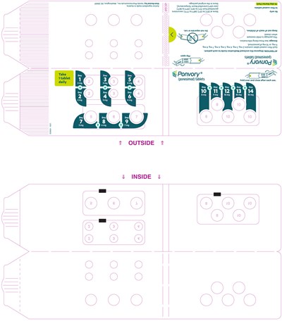 14 Day Starter Pack Film-coated Tablets - Outside/Inside Label - ponvory 04
