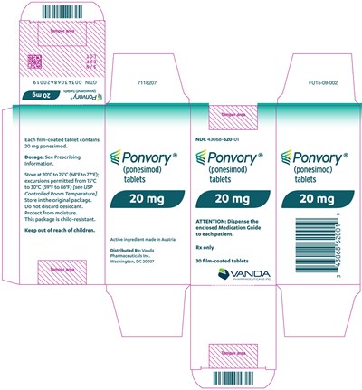 ponvory-05.jpg 30 Count Tablet Bottle Carton Label - ponvory 05
