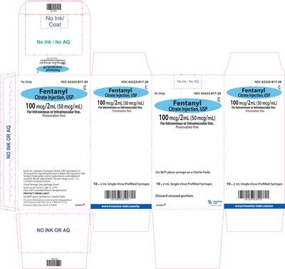 Package Label – Principal Display – Fentanyl 2 mL Carton Panel (Fen07 0001 12)